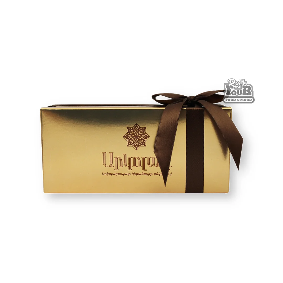 Dried apricot in chocolate "Arcolad" with walnuts 220g